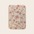 Nurata Suzani Bokhara Uzbekistan Embroidery Print Bath Mat Gallery Image 1