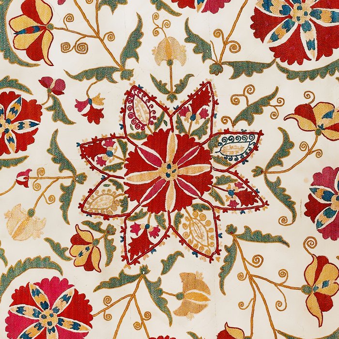 Nurata Suzani Bokhara Uzbekistan Embroidery Print Coffee Mug Gallery Image 2