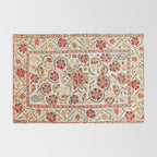 Nurata Suzani Bokhara Uzbekistan Embroidery Print Rug Gallery Image 2