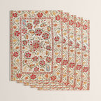 Nurata Suzani Bokhara Uzbekistan Embroidery Print Wrapping Paper Gallery Image 3
