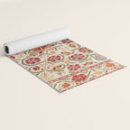 Nurata Suzani Bokhara Uzbekistan Embroidery Print Yoga Mat Gallery Image 2