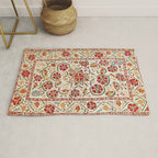 Nurata Suzani Bokhara Uzbekistan Embroidery Print Rug Gallery Image 1
