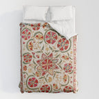 Nurata Suzani Bokhara Uzbekistan Embroidery Print Duvet Cover Gallery Image 6