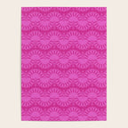 Pink neon bright geometric pattern  Poster Gallery Image 4