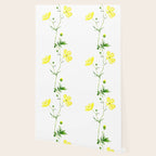 yellow buttercup flower watercolor Wallpaper Gallery Image 2