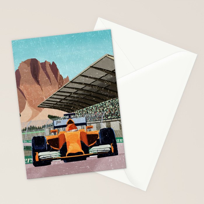 Formula 1 Stationery Card Gallery Image 2