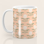Charming Floral . Peach Fuzz Coffee Mug Gallery Image 3