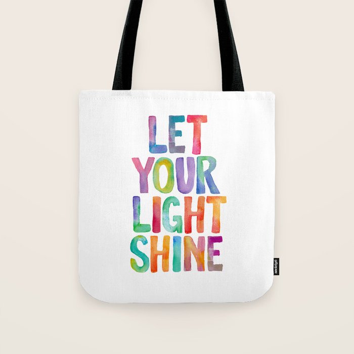 Let Your Light Shine Tote Bag Gallery Image 1