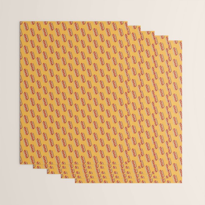 FAST FOOD / Hot Dog - pattern Wrapping Paper Gallery Image 3