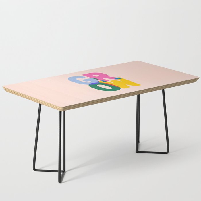 Grow: Peach Edition Coffee Table Gallery Image 1