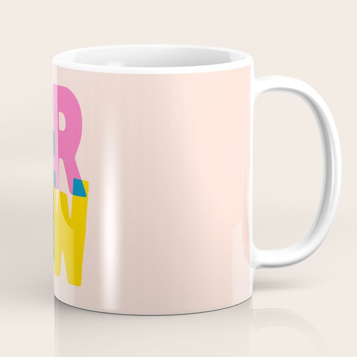 Grow: Peach Edition Coffee Mug Gallery Image 1