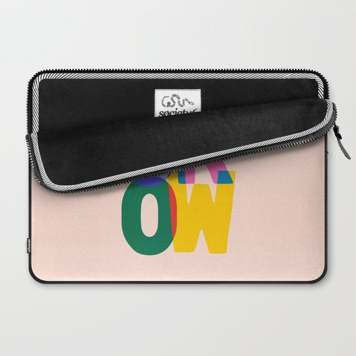 Grow: Peach Edition Laptop Sleeve Gallery Image 2