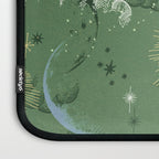 Greenish starry lunar sky Laptop Sleeve Gallery Image 3