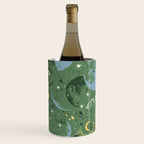 Greenish starry lunar sky Wine Chiller Gallery Image 3