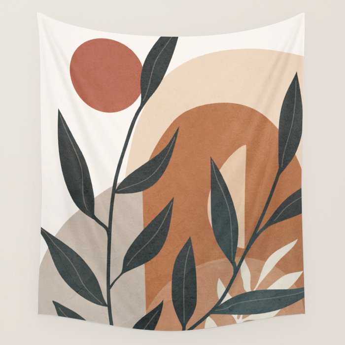 Branches Design 03 Wall Tapestry Gallery Image 4