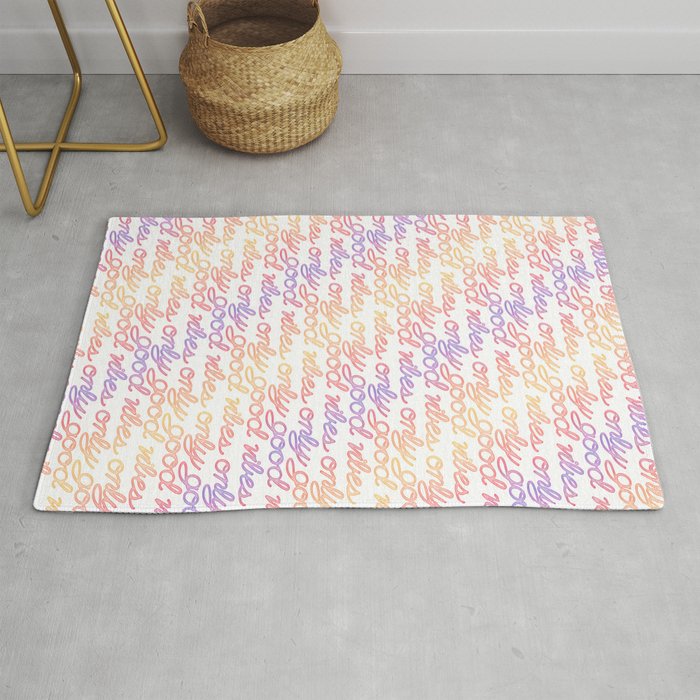 Good Vibes Only - Rainbow Rug Gallery Image 1