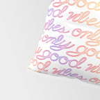 Good Vibes Only - Rainbow Pillow Sham Gallery Image 4