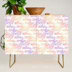 Good Vibes Only - Rainbow Credenza Gallery Image 1