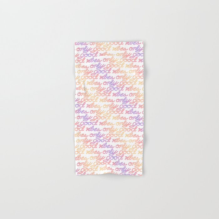 Good Vibes Only - Rainbow Towels Gallery Image 1