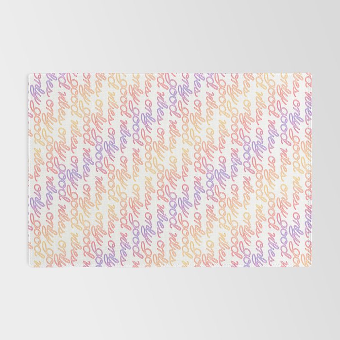 Good Vibes Only - Rainbow Rug Gallery Image 2