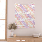 Good Vibes Only - Rainbow Wall Tapestry Gallery Image 2