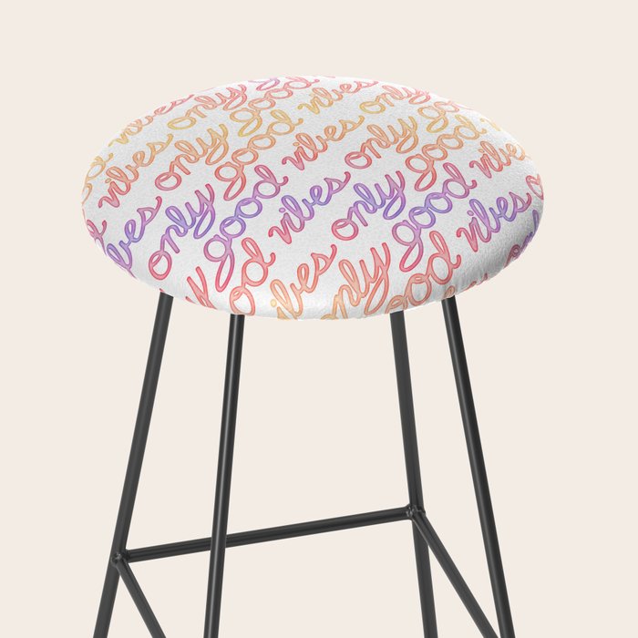Good Vibes Only - Rainbow Stool Gallery Image 2