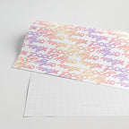 Good Vibes Only - Rainbow Wrapping Paper Gallery Image 2