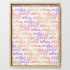 Good Vibes Only - Rainbow Serving Tray Gallery Image 1