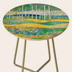 Klimt Style Flower Garden Paradise Side Table Gallery Image 2