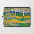 Klimt Style Flower Garden Paradise Laptop Sleeve Gallery Image 1