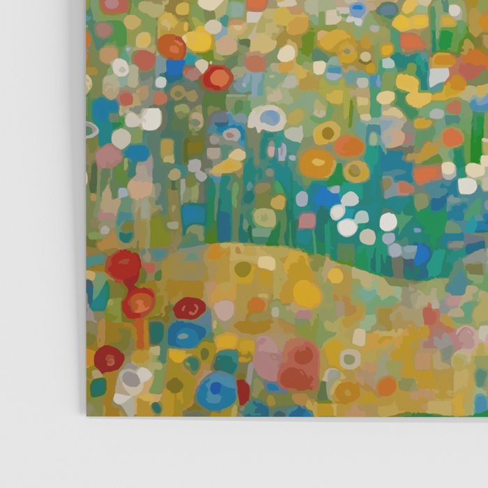 Klimt Style Flower Garden Paradise Poster Gallery Image 3