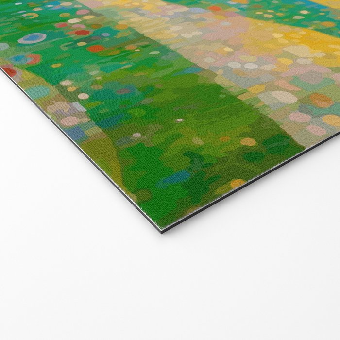 Klimt Style Flower Garden Paradise Welcome Mat Gallery Image 2