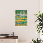 Klimt Style Flower Garden Paradise Poster Gallery Image 2