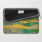 Klimt Style Flower Garden Paradise Laptop Sleeve Gallery Image 2