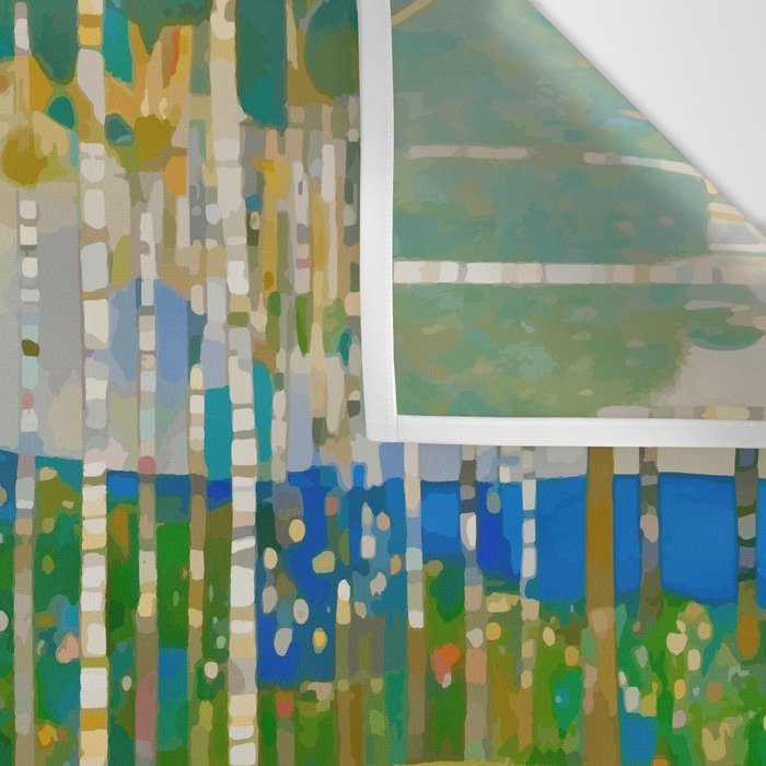 Klimt Style Flower Garden Paradise Wall Tapestry Gallery Image 3