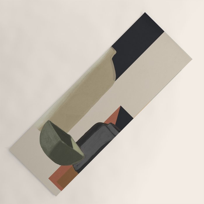 Abstract Art Vases 3 Yoga Mat Gallery Image 1
