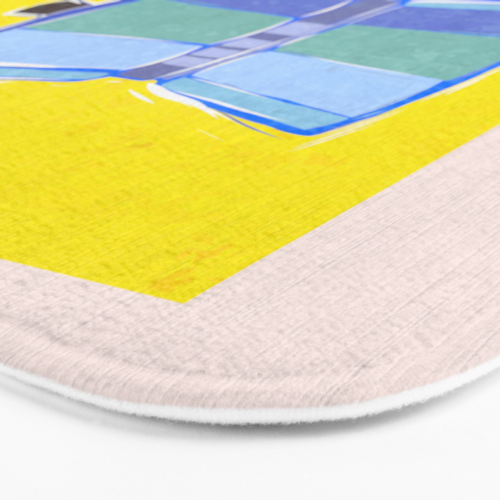 Buongiorno - Bold Retro Italian Coffee Maker Bath Mat Gallery Image 3