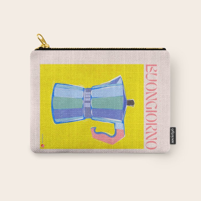 Buongiorno - Bold Retro Italian Coffee Maker Carry All Pouch Gallery Image 1