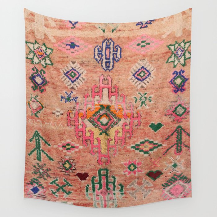 Moroccan Berber Traditional Carpet Wall Tapestry Gallery Image 4