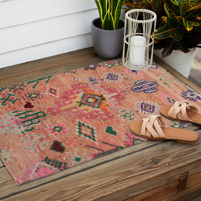 Moroccan Berber Traditional Carpet Outdoor Rug Gallery Image 2