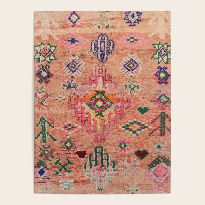 Moroccan Berber Traditional Carpet Poster Gallery Image 1