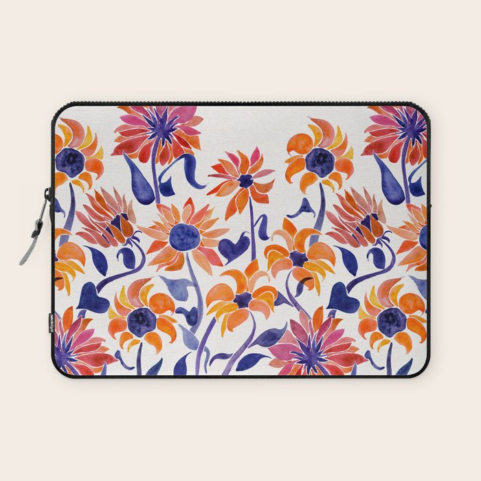 Sunflowers - Sunset Palette Laptop Sleeve Gallery Image 1