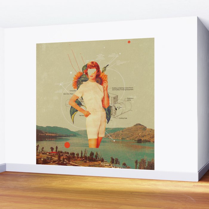 SunflowerMiss Wall Mural Gallery Image 2