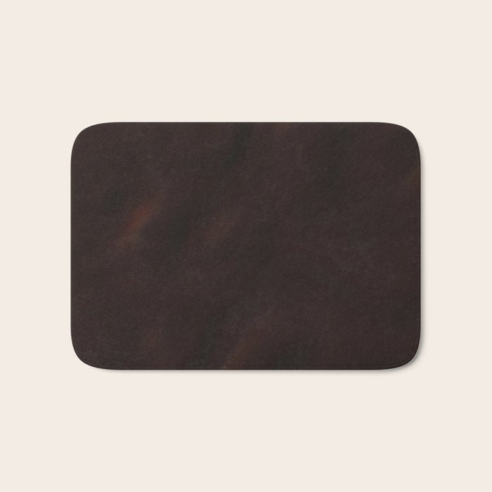 Dark Brown Bath Mat Gallery Image 1