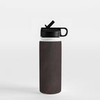 Dark Brown Water Bottle Gallery Image 1
