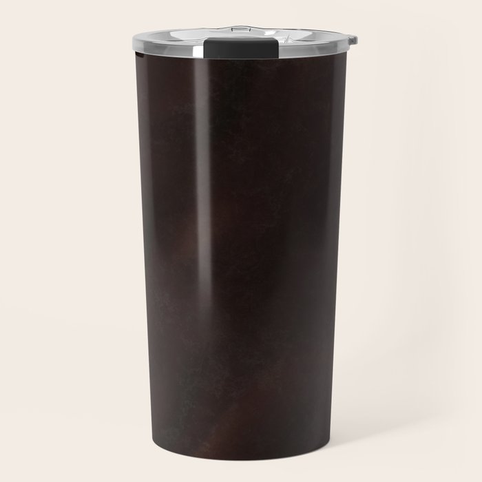 Dark Brown Travel Mug Gallery Image 1