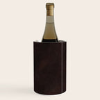 Dark Brown Wine Chiller Gallery Image 1