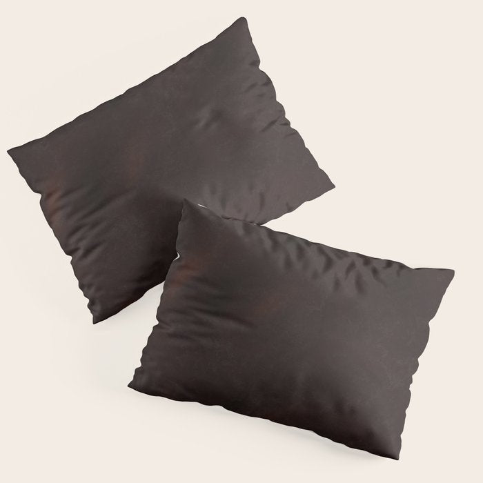 Dark Brown Pillow Sham Gallery Image 3