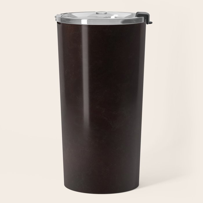 Dark Brown Travel Mug Gallery Image 2
