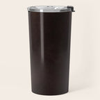 Dark Brown Travel Mug Gallery Image 2
